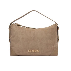 Borsa donna a mano/ spalla Love Moschino velour sabbia B27MO56 JC4090PP1PLD110A