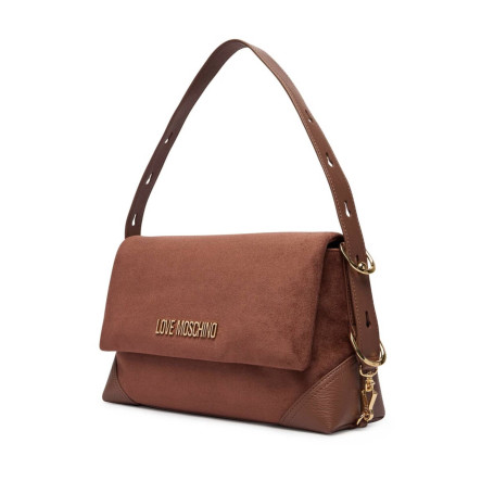 Borsa donna a mano/ spalla Love Moschino velour cuoio B27MO59 JC4092PP1PLD120A