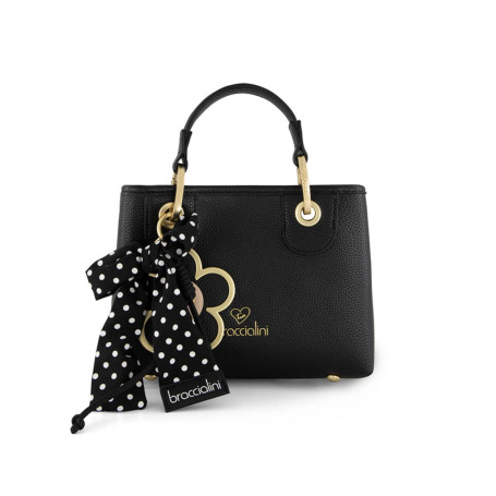 Borsa a mano con tracolla Braccialini Beth nero B27BR11 B19222