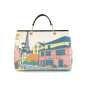 Borsa a mano/tracolla Braccialini Cartoline Parigi multicolore B27BR13 B19162