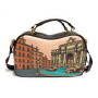 Borsa a mano/tracolla Braccialini Cartoline Roma multicolore B27BR16 B19163