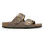 Sandalo donna Birkenstock Arizona Big Buckle python gray taupe D27BI01 1032891