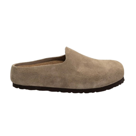 Scarpe donna sabot Birkenstock Amsterdam Wrapped taupe D27BI02 1032550