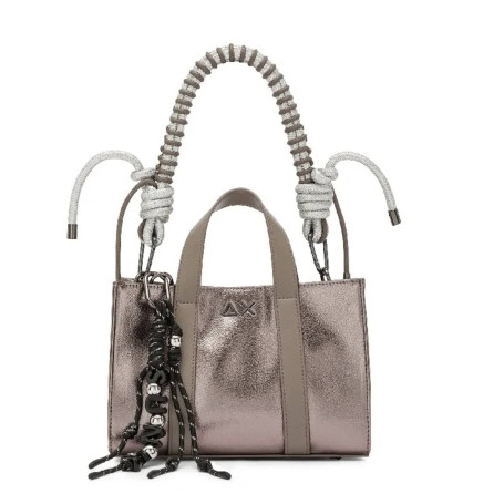 Borsa donna Sun 68 a mano/ tracolla mini bag ecopelle metallic acciaio B27SU04 Y46215