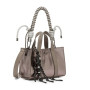 Borsa donna Sun 68 a mano/ tracolla mini bag ecopelle metallic acciaio B27SU04 Y46215