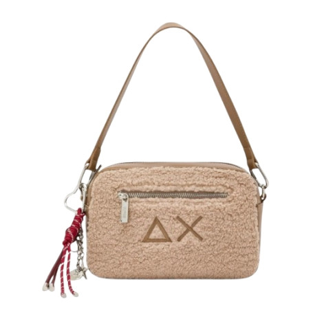 Borsa donna a mano/ tracolla Sun 68 camera bag teddy beige B27SU09 Y46224