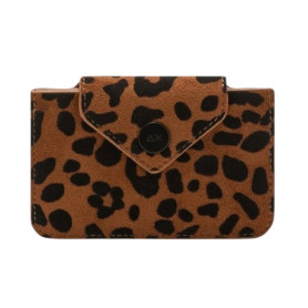 Portafoglio donna Sun 68 card holder animalier 7111 cacao/nero A27SU05 Y46236