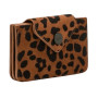 Portafoglio donna Sun 68 card holder animalier 7111 cacao/nero A27SU05 Y46236