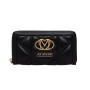 Portafoglio donna Love Moschino zip around trapuntata nero A27MO01 JC5644PP1PLC0000