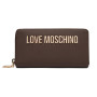 Portafoglio donna Love Moschino zip around marrone A27MO06 JC5611PP1PKD0300