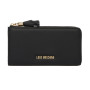 Portafoglio donna Love Moschino con zip nero A27MO09 JC5690PP1PKD0000