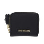 Portafoglio donna Love Moschino con zip nero A27MO11 JC5689PP1PKD0000