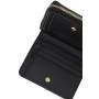 Portafoglio donna Love Moschino con zip nero A27MO11 JC5689PP1PKD0000