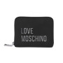 Portafoglio donna Love Moschino zip around small nero A27MO19 JC5613PP1PKD000B