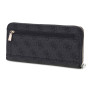 Portafoglio donna Guess zip around Yvonne SLG coal logo A27GU38 SG2378146