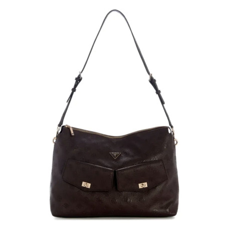 Borsa donna Guess Blake brown logo B27GU149 PD222202