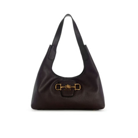 Borsa donna Guess a spalla Sunset small hobo brown B27GU157 BB231401