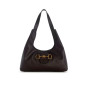 Borsa donna Guess a spalla Sunset small hobo brown B27GU157 BB231401