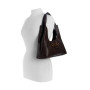 Borsa donna Guess a spalla Sunset small hobo brown B27GU157 BB231401