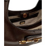 Borsa donna Guess a spalla Sunset small hobo brown B27GU157 BB231401