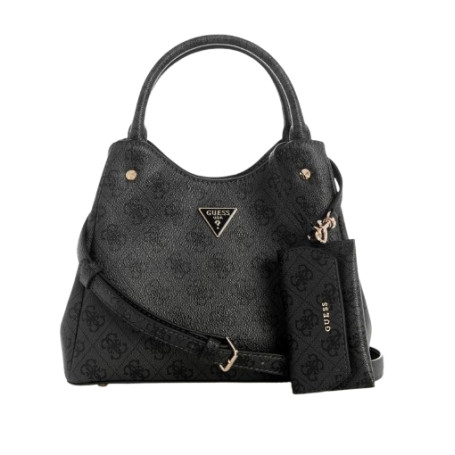 Borsa donna Guess a mano/spalla Lorella coal logo B27GU158 SG248422
