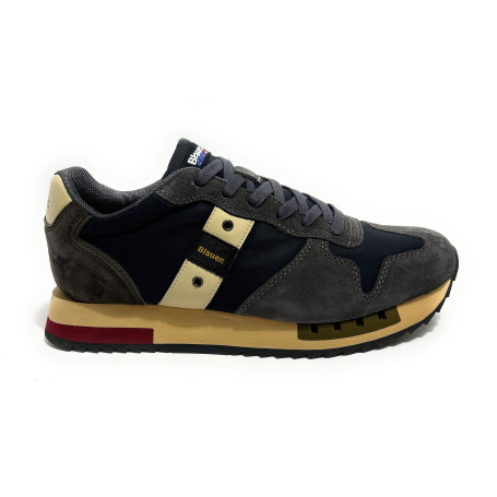 Scarpe Blauer sneaker Queens navy/ taupe U27BU10 F6QUEENS01/WAX