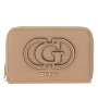 Portafoglio donna Guess Isola SLG zip around beige A27GU53 BG9905140