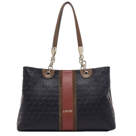 Borsa donna Liu-jo Ematite Tote M nero B27LJ51 AF6104 E1141 22222