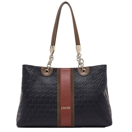 Borsa donna Liu-jo Ematite Tote M nero B27LJ51 AF6104 E1141 22222