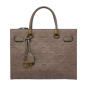 Borsa donna Liu-jo M tote Manhattan mocha B27LJ53 AF6086 E1139 71409