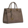 Borsa donna Liu-jo M tote Manhattan mocha B27LJ53 AF6086 E1139 71409