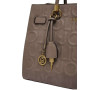 Borsa donna Liu-jo M tote Manhattan mocha B27LJ53 AF6086 E1139 71409