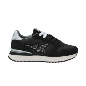 Sneaker donna Sun68 Stargirl strass logo 11 nero D27SU13 Z46223