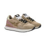 Sneaker donna Sun68 Stargirl strass logo 77 beige scuro D27SU14 Z46223
