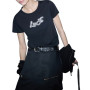 T-shirt donna Liu Jo nero E27LJ27 TF6283 JS923 W9415