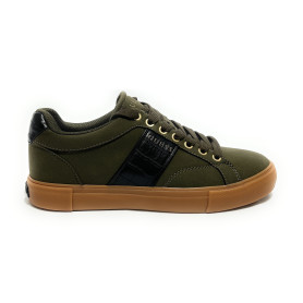 Scarpe uomo Guess sneaker Cribe2 olive U27GU18 FMFCR2ELL12