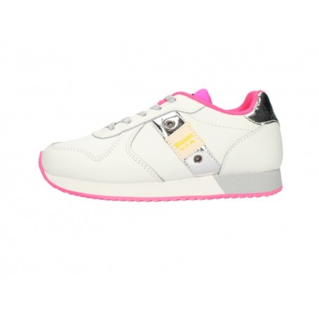 Scarpe  Blauer sneaker Lilli in pelle white/ fuxia/ silver ZS21BU03 S1LILLI02