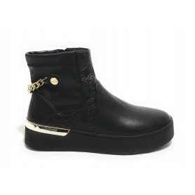 Scarpe donna Liu-Jo sneaker alto Silvia mid ecopelle nero D22LJ14 BF1087