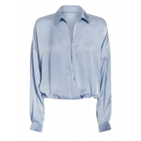Camicia donna Guess Nada Shirt light blu ES22GU01 W1YH90WES0