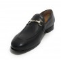 Mocassino uomo Elite con fibbia in pelle colore blu US21EL11