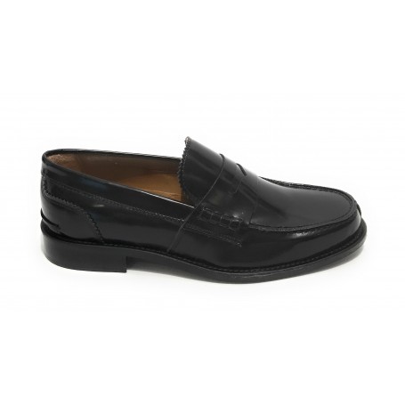 Mocassino uomo Elite in pelle abrasivata nero US21EL02