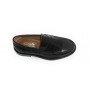 Mocassino uomo Elite in pelle abrasivata nero US21EL02
